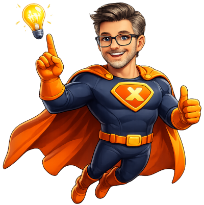 Super-Horst, das Maskottchen von host-x